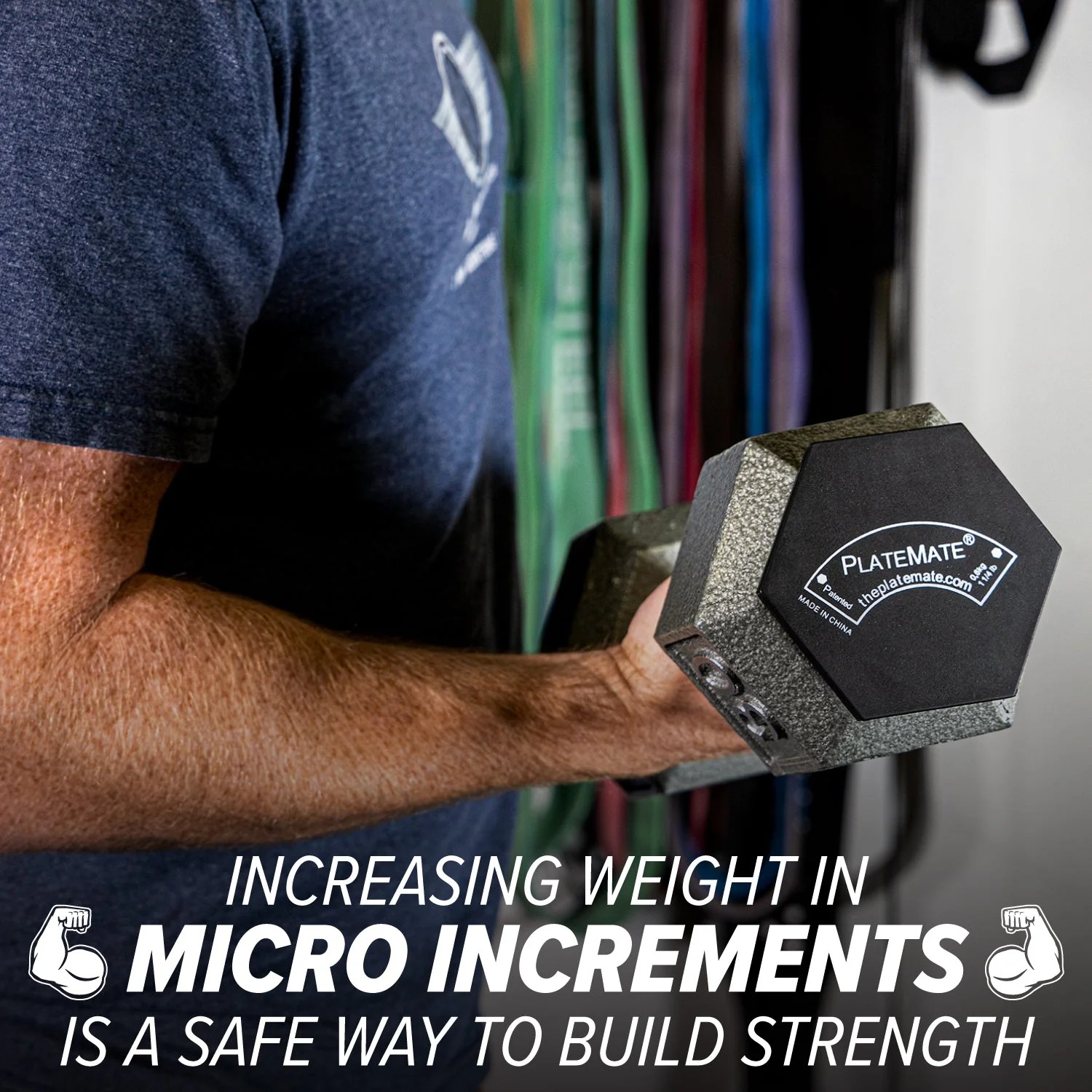 Serious Steel Fitness - 1.25 lb Hex PlateMate (Pair) - Image 3