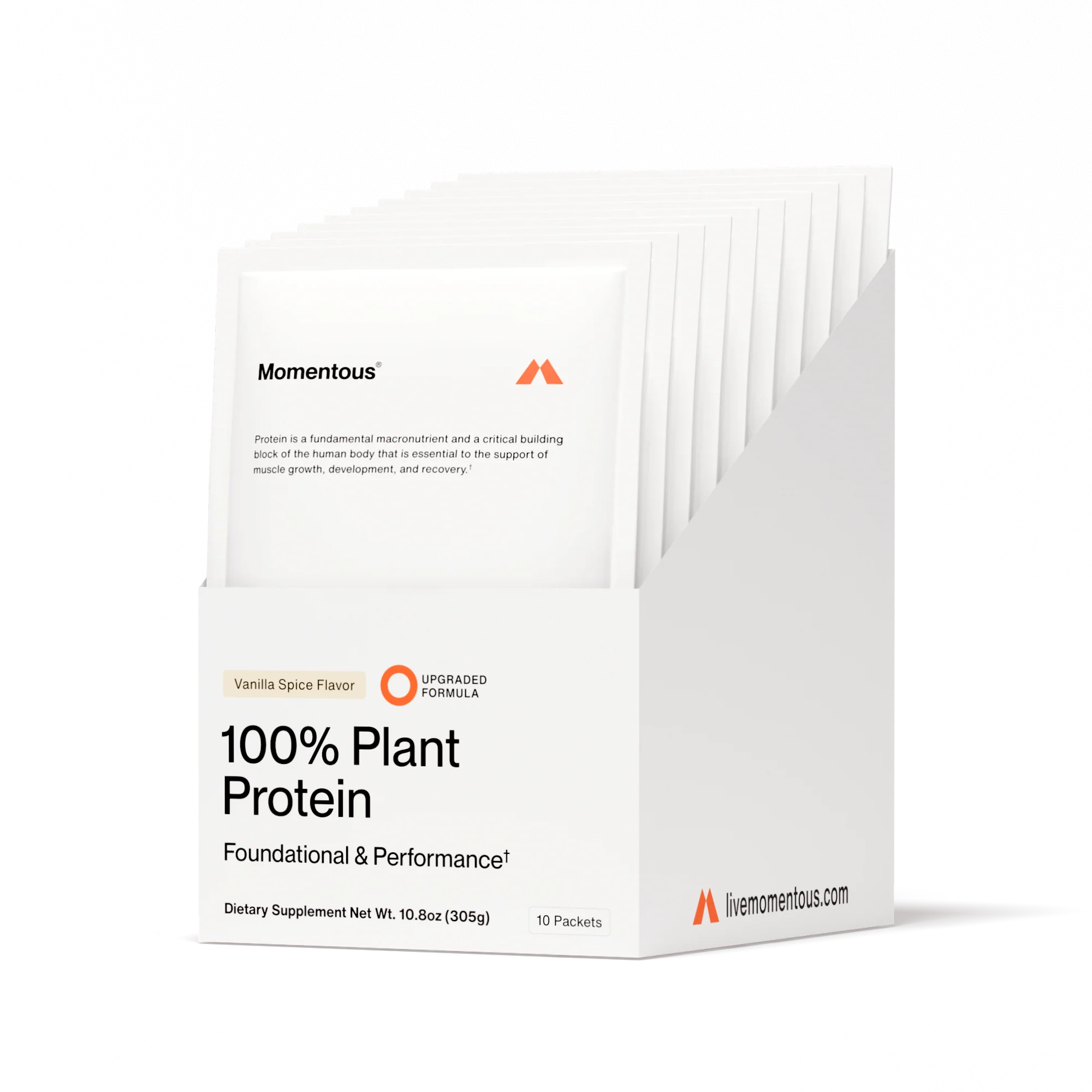 Momentous - In 100% Plant Protein 10-Travel Packs - Image 2