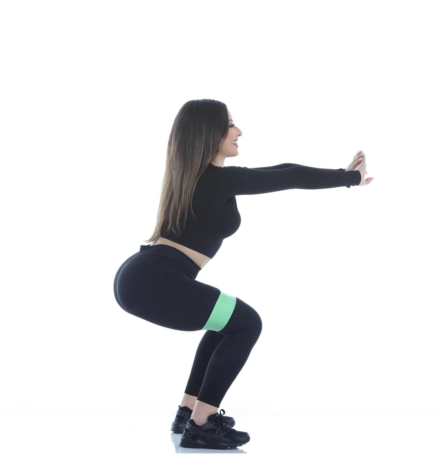 The X Bands - 100lb Booty Building Resistance Band - Image 3