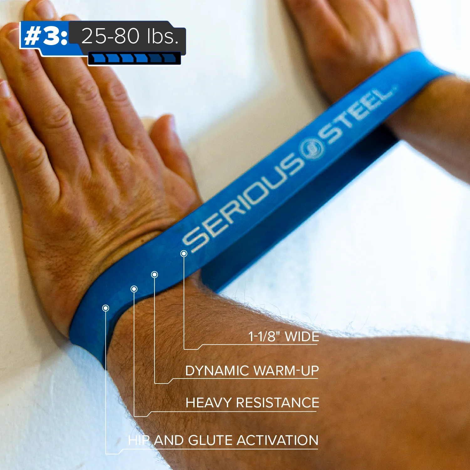 Serious Steel Fitness - 12" Short Bands - Image 16