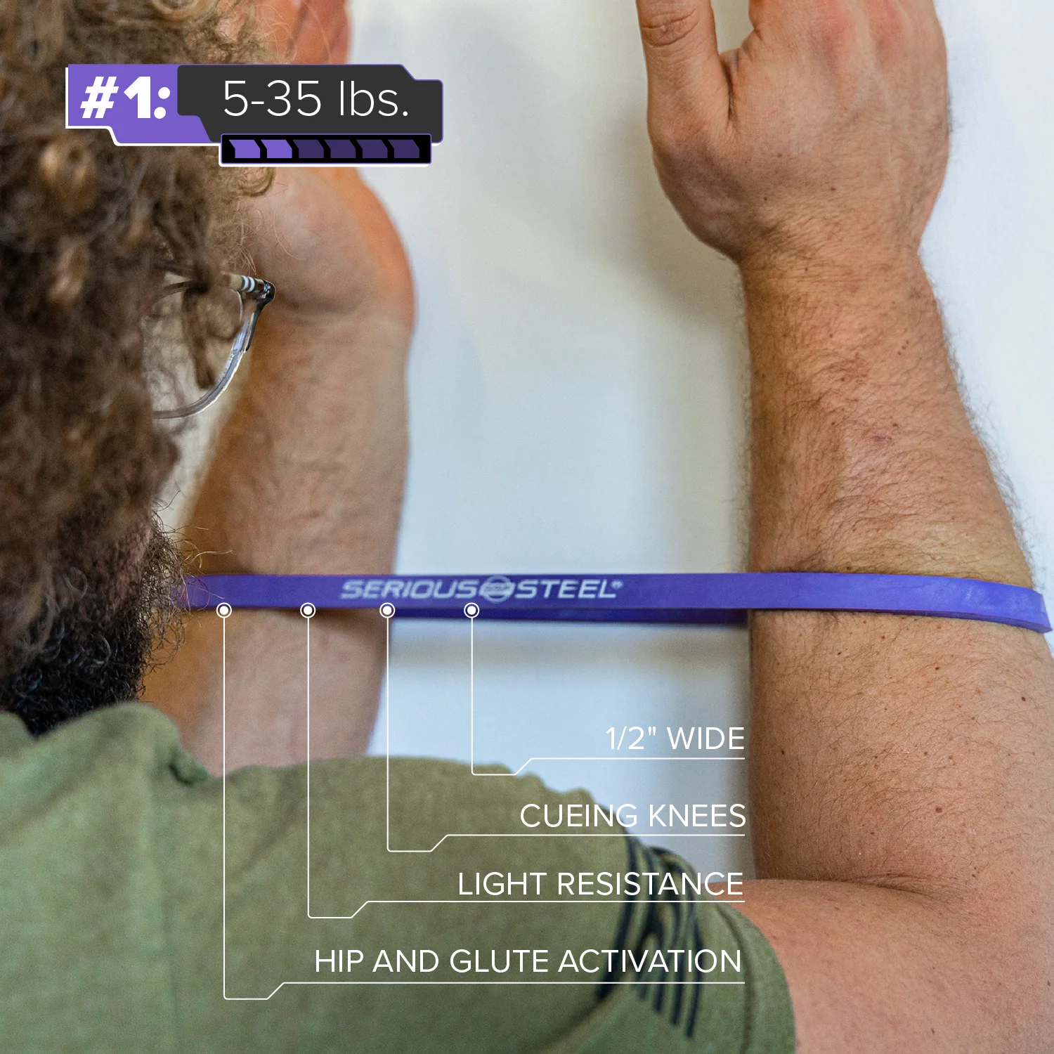 Serious Steel Fitness - 12" Short Bands - Image 8