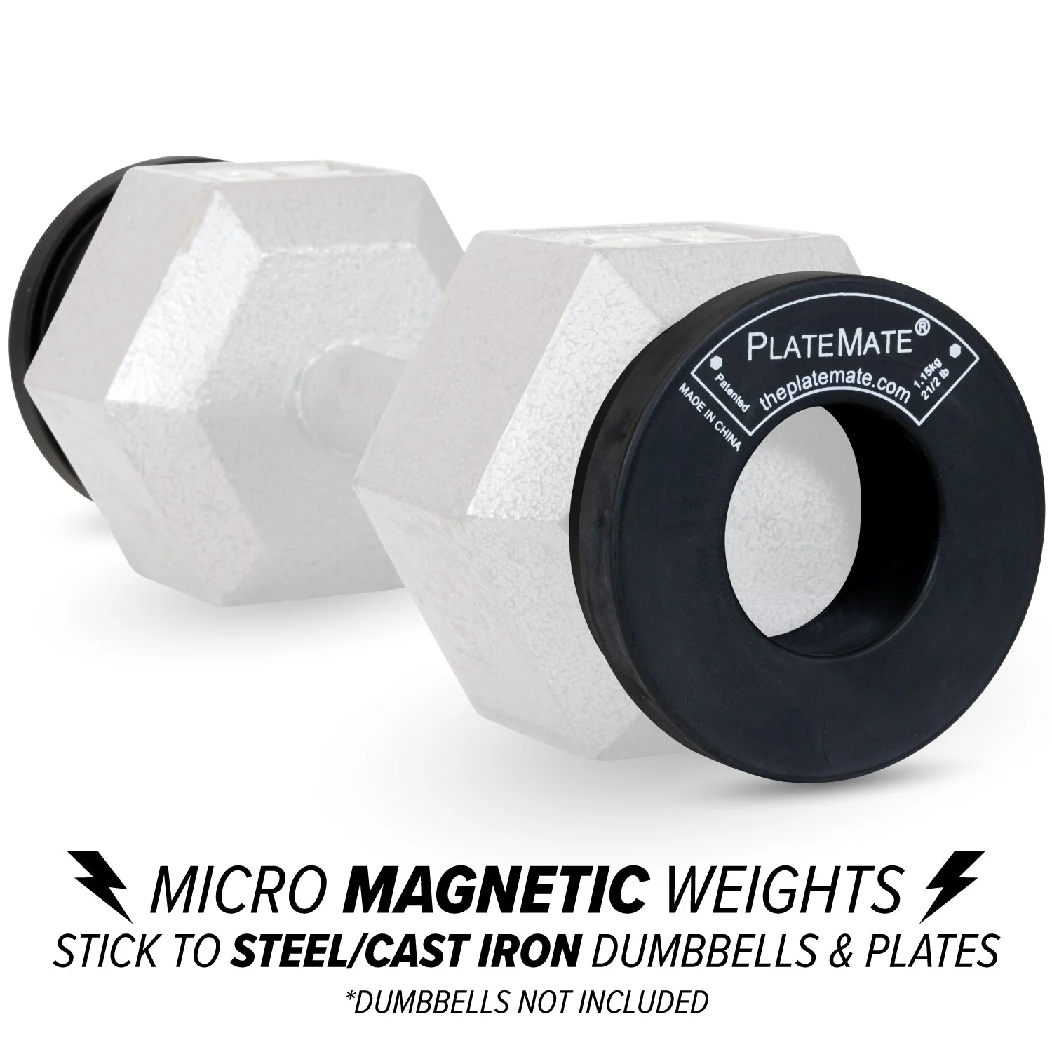Serious Steel Fitness - 2.5 lb donut platemate (pair) - Image 2