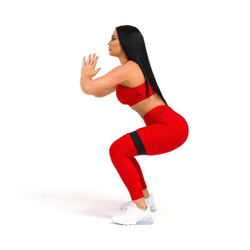 The X Bands - 2" Fabric Non-slip Workout Booty Building Band Level 2. - Image 10