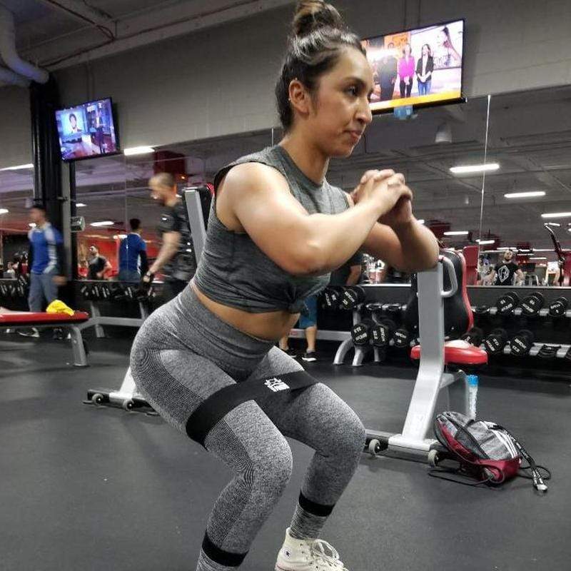 The X Bands - 2" Fabric Non-slip Workout Booty Building Band Level 2. - Image 7