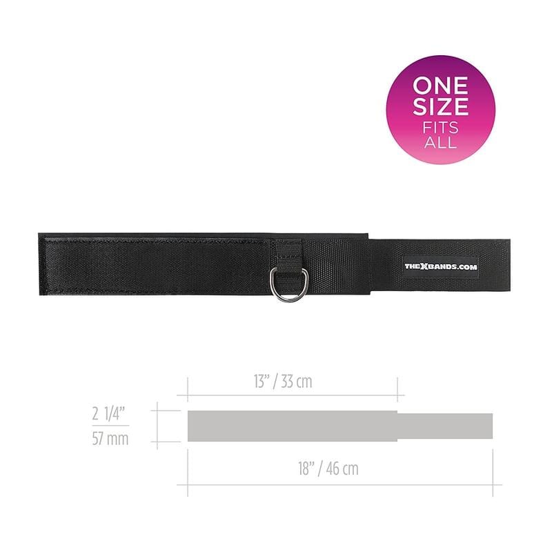 The X Bands - 2 Neoprene Padded Velcro Ankle/Wrist Strap Attachments - Image 3