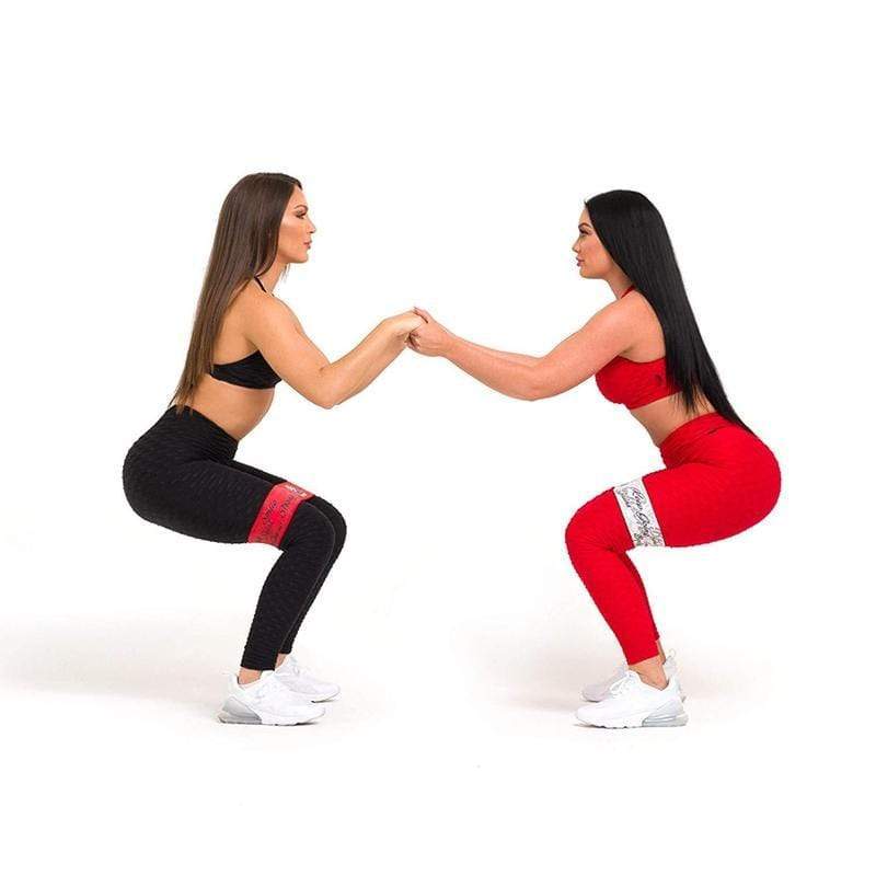 The X Bands - 3" Fabric Non-Slip Workout Booty Building Band Level 3 - Image 11