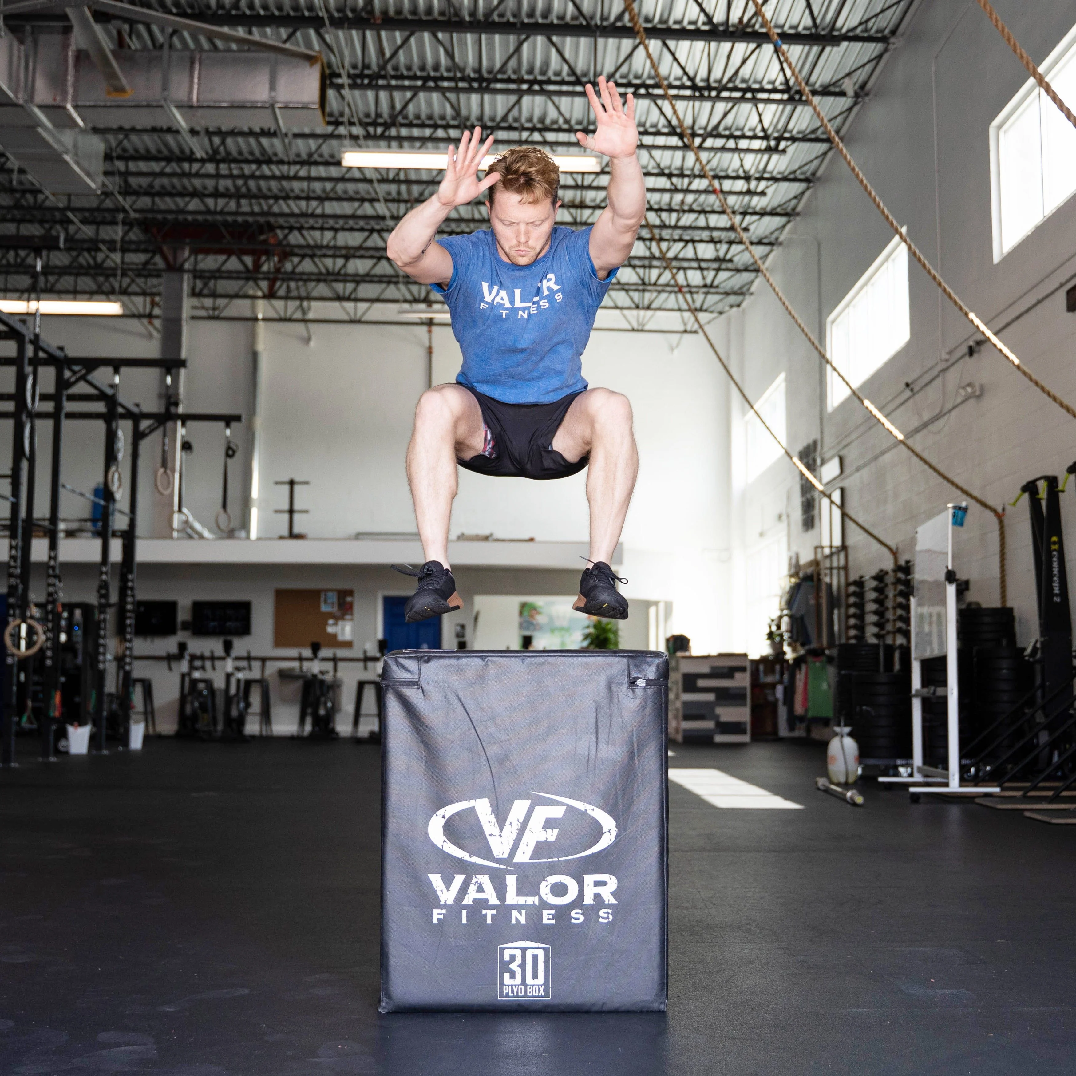 Valor Fitness - 3 in 1 Soft Padded 20" x 24" x 30" Plyo Box - Image 4