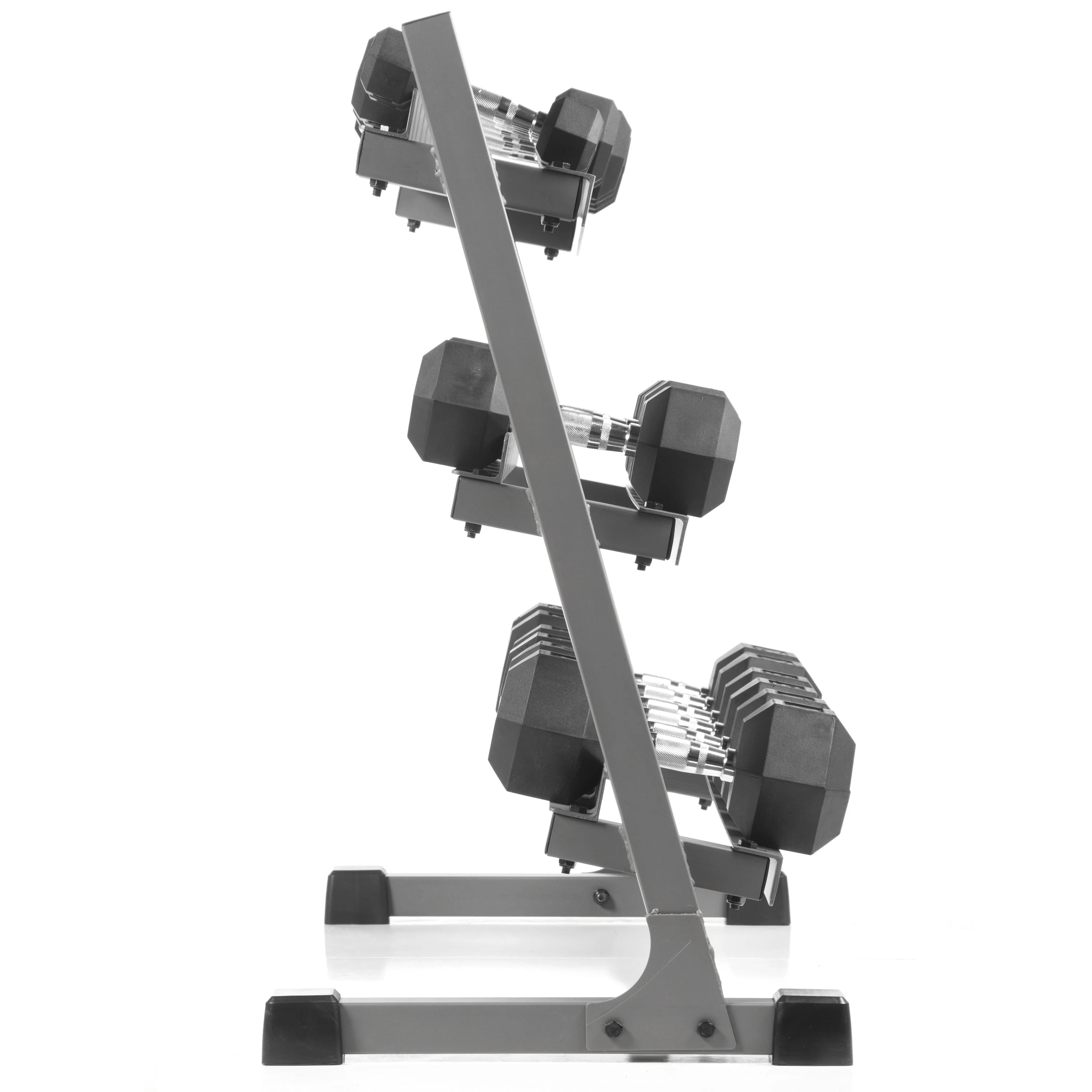 XMARK - 3-Tier Dumbbell Rack - 10 Dumbbell Pairs - Image 6