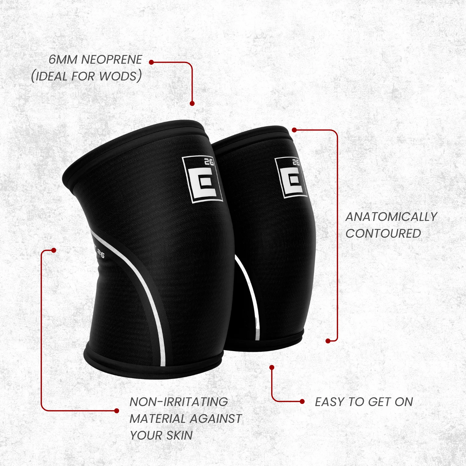 Element 26 - 6mm Knee Sleeves - Image 2