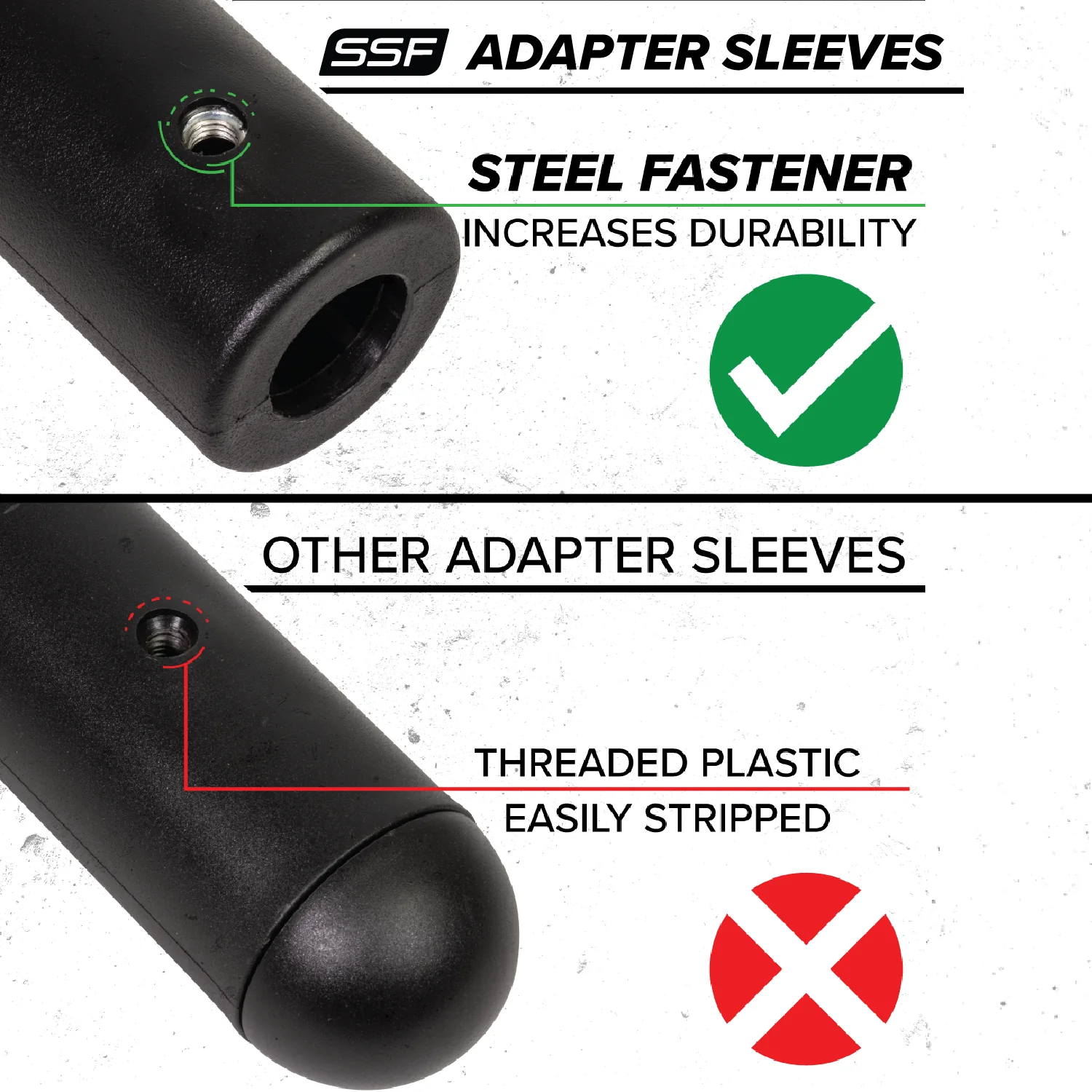 Serious Steel Fitness - 8" Olympic Adapter Sleeve. - Image 3
