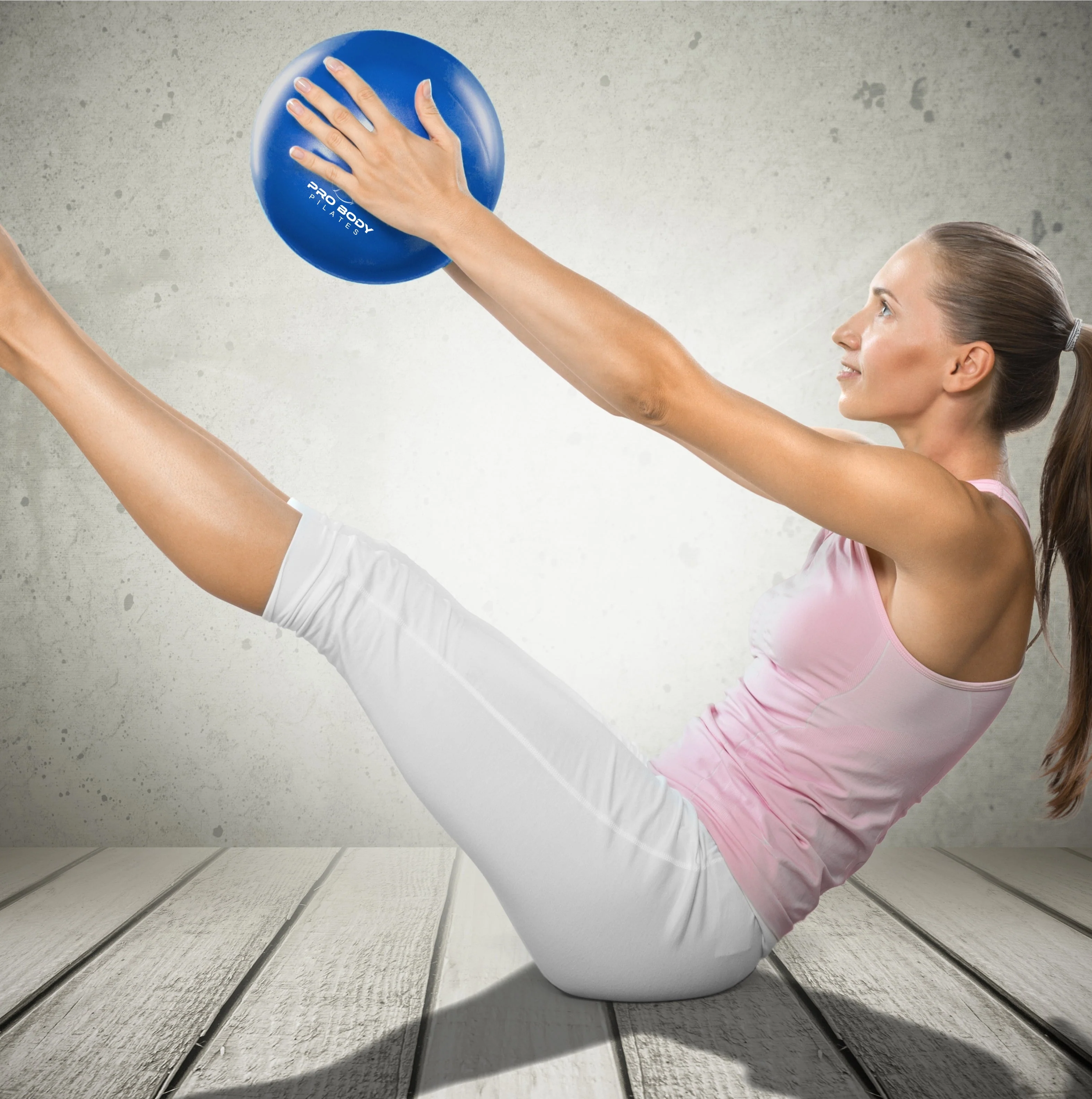 ProBody Pilates - 9 Inch Small Exercise Ball for Stability, Barre, Pilates, Yoga, and Balance - Image 8