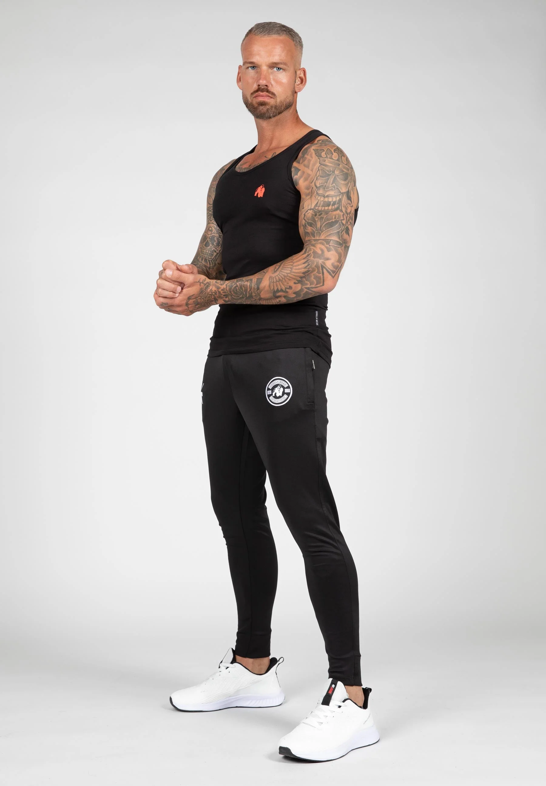 Gorilla Wear - Adams Stretch Tank Top - Black - Image 3