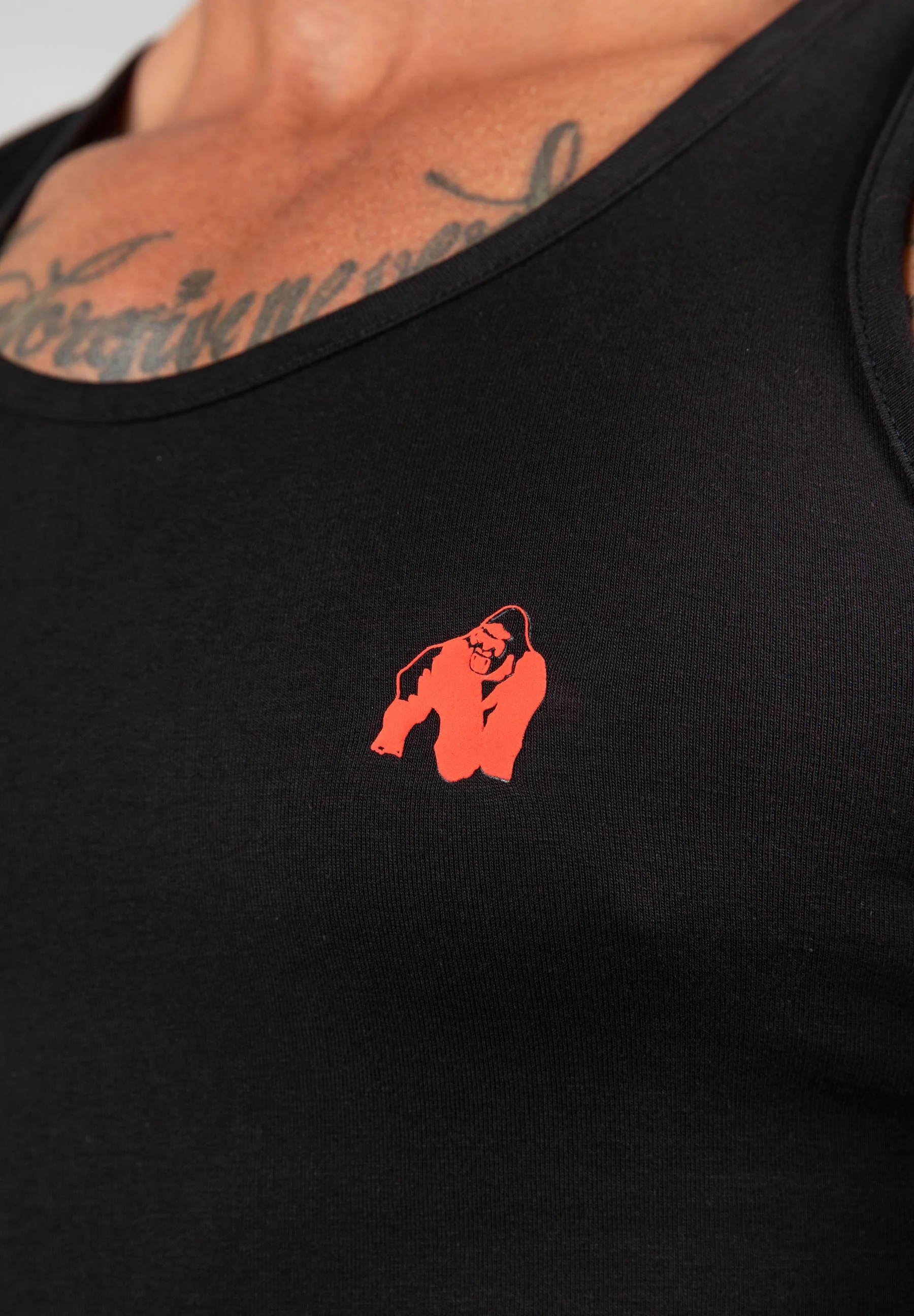 Gorilla Wear - Adams Stretch Tank Top - Black - Image 4