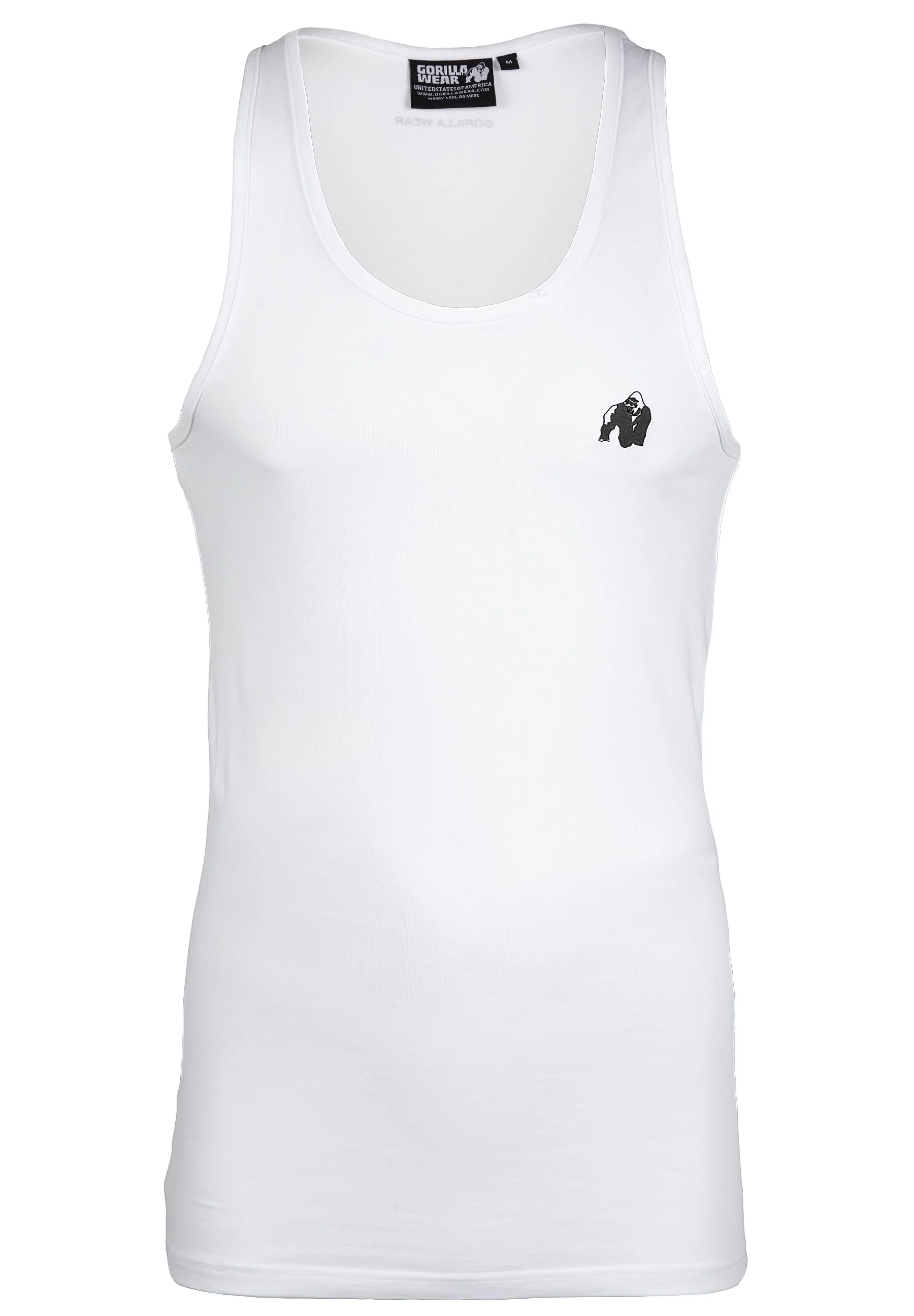 Gorilla Wear - Adams Stretch Tank Top - White - Image 6