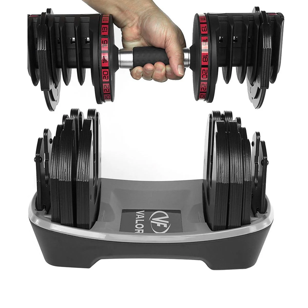 Valor Fitness - Adjustable Dumbbell (55/78lbs) - Image 8