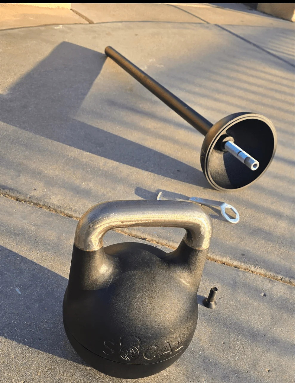 SoCal Kettlebellz - Adjustable Mace Handle for use with 12-32 kg Adjustable Competition Kettlebell - Image 3