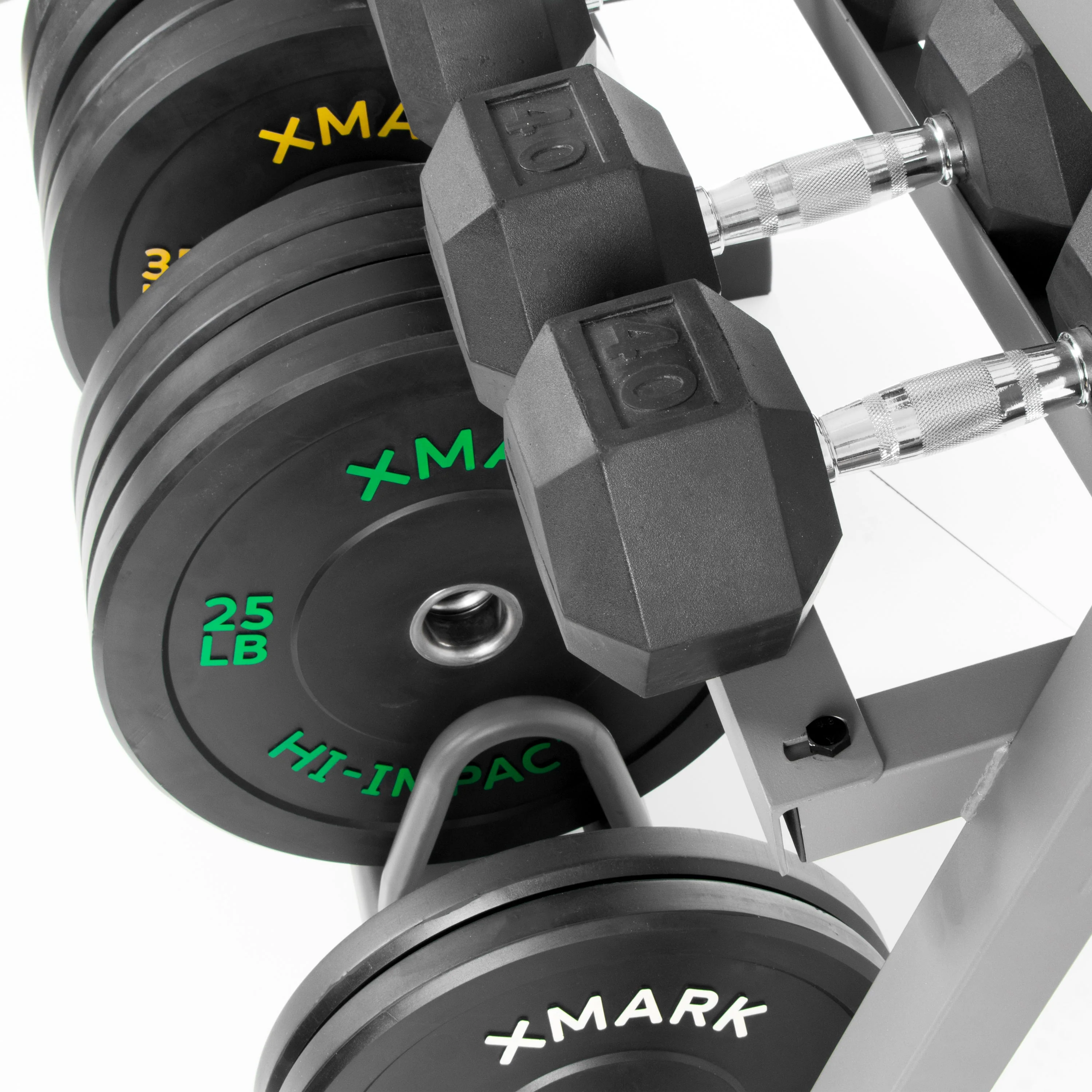XMARK - All-In-One Storage Solution, Dumbbells, Weight Plates and Barbells - Image 6