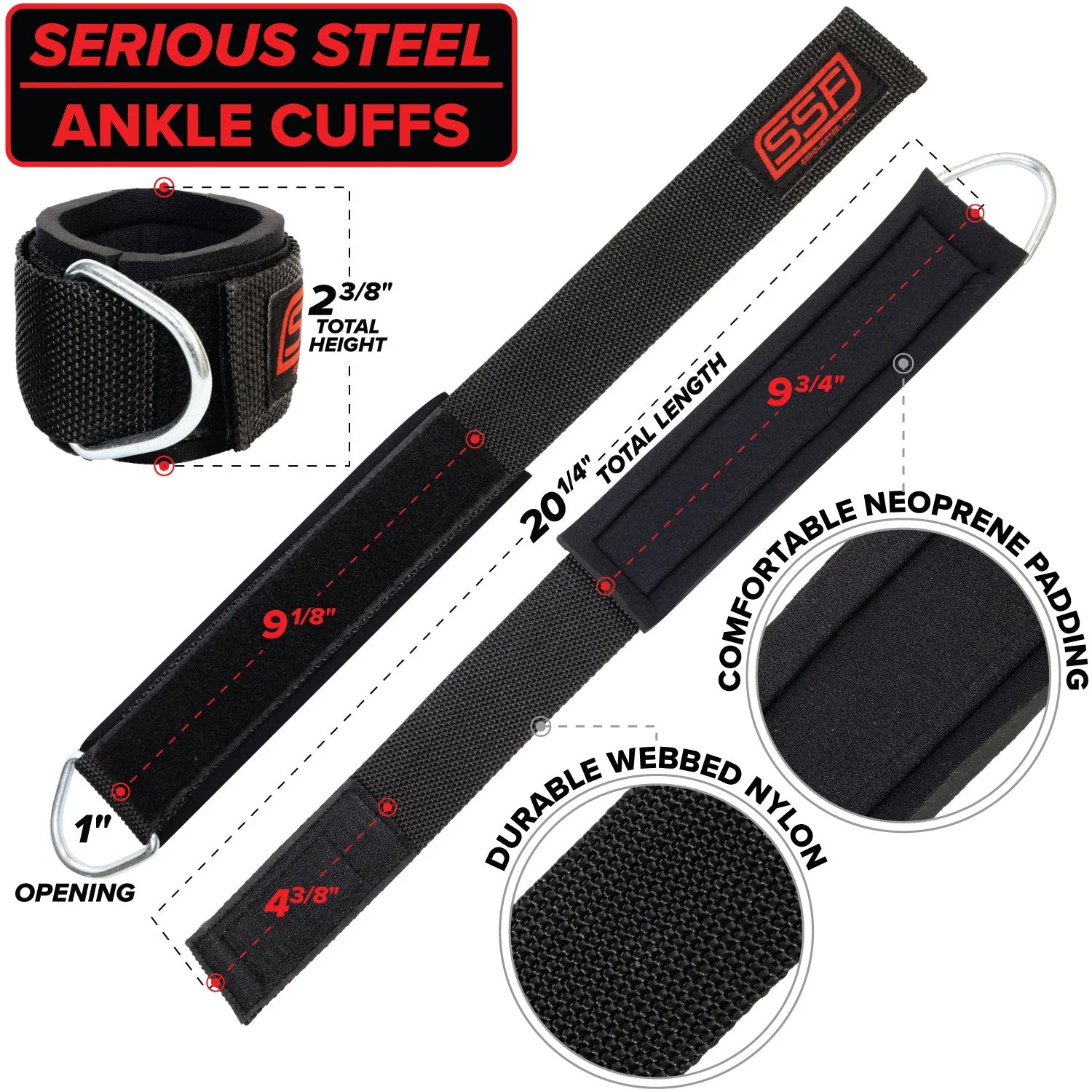 Serious Steel Fitness - Ankle Cuff - Image 6