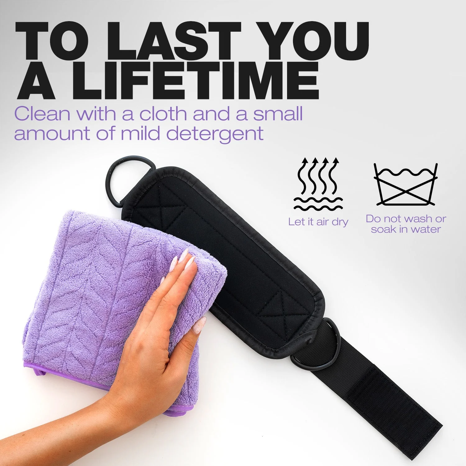 ActiveGear - Ankle Resistance Bands with Cuffs - Image 14