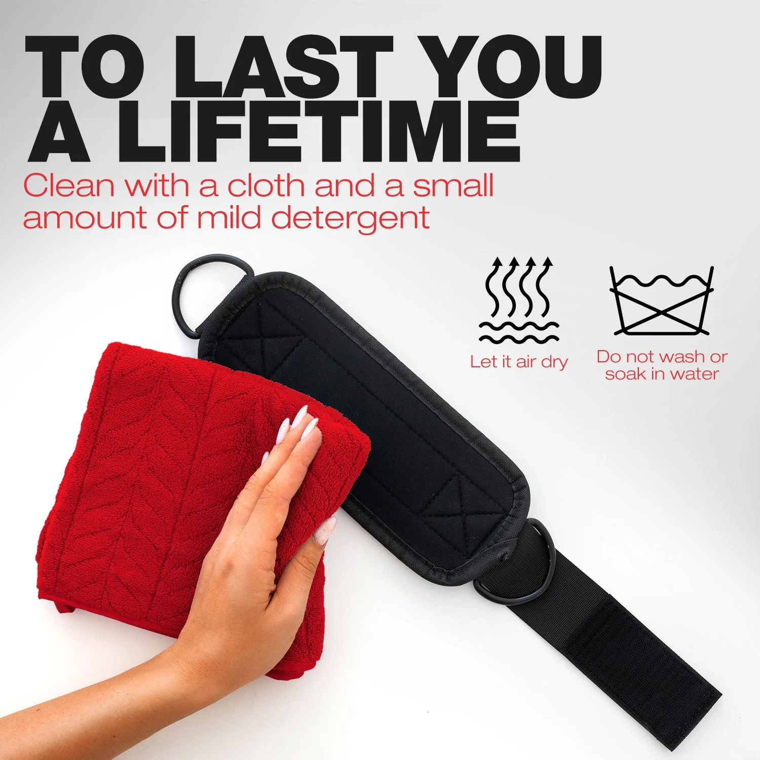 ActiveGear - Ankle Resistance Bands with Cuffs - Image 22