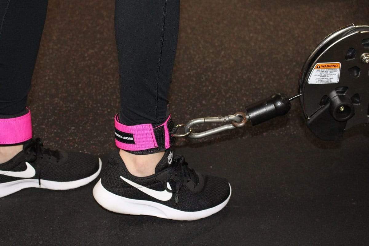 The X Bands - Ankle Straps for Cable Machines - For Legs, Glutes, Abs, and Hip Workouts - Image 4