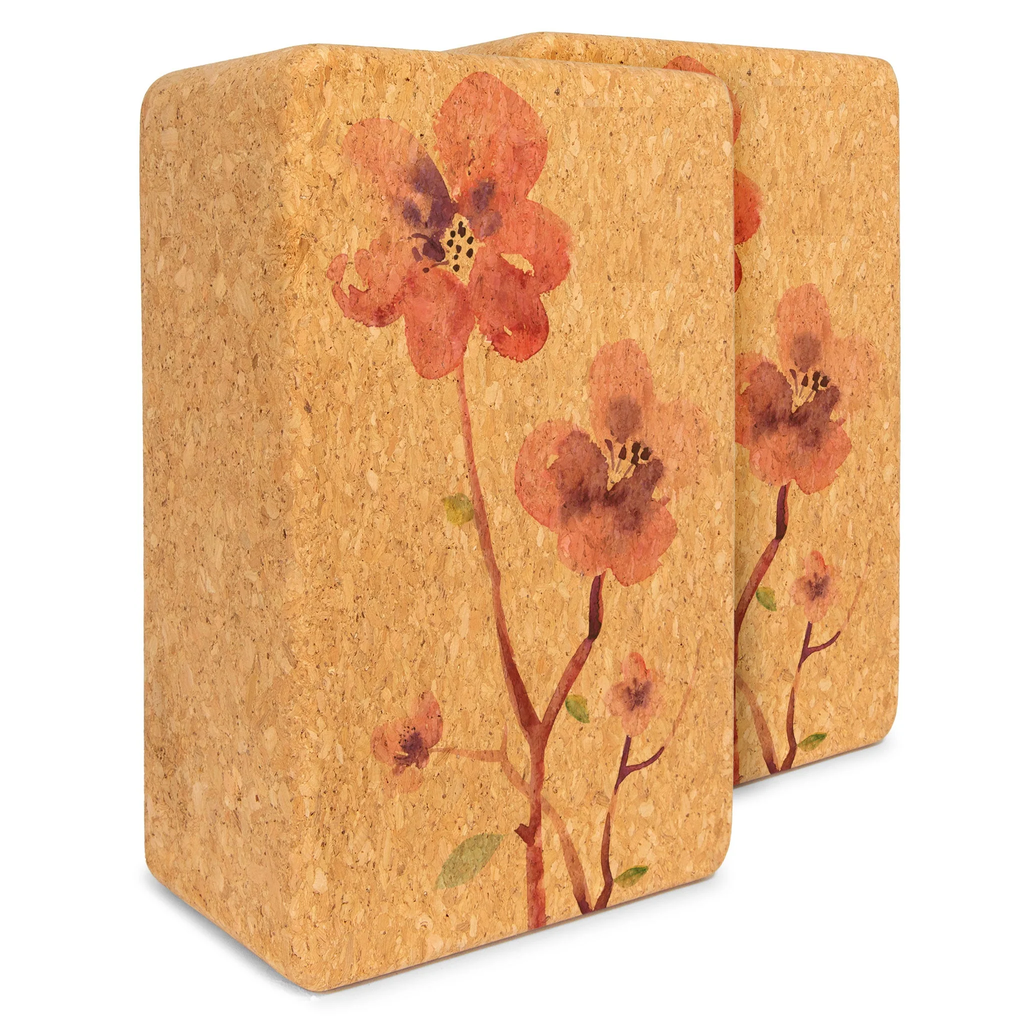 Yoloha Yoga - Artist Cork Yoga Block Set - Image 5