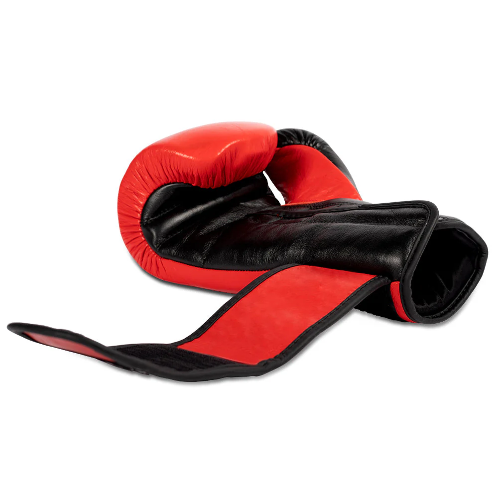 Gorilla Wear - Ashton Pro Boxing Gloves - Red/Black - Image 6