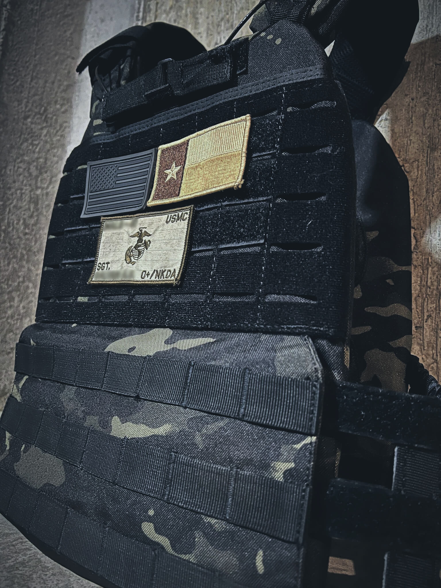 Ataclete - Ataclete Zero Dark Camo Weight Vest/Plate Carrier - Image 4