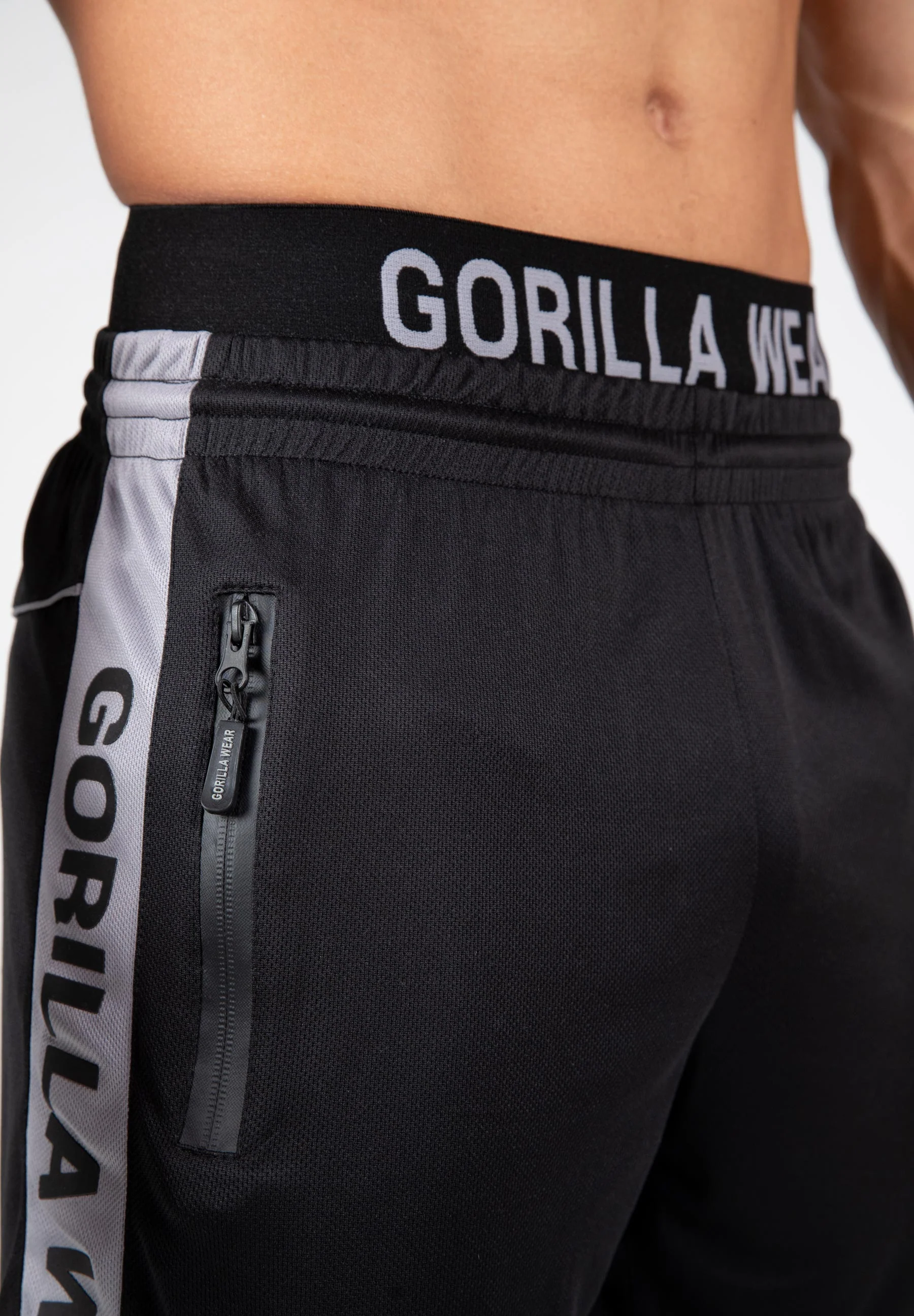 Gorilla Wear - Atlanta Shorts - Black/Gray - Image 4