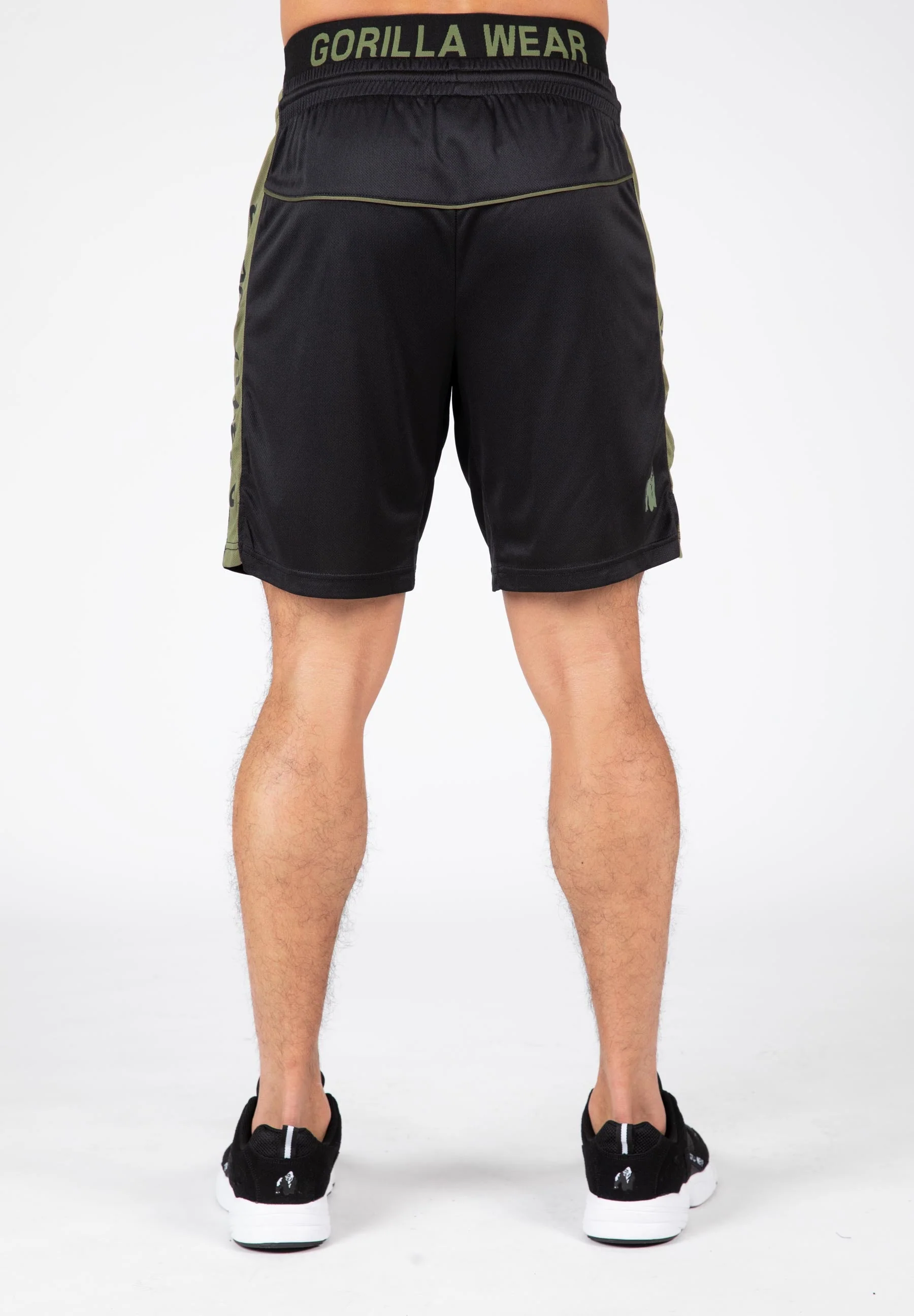Gorilla Wear - Atlanta Shorts - Black/Green - Image 7