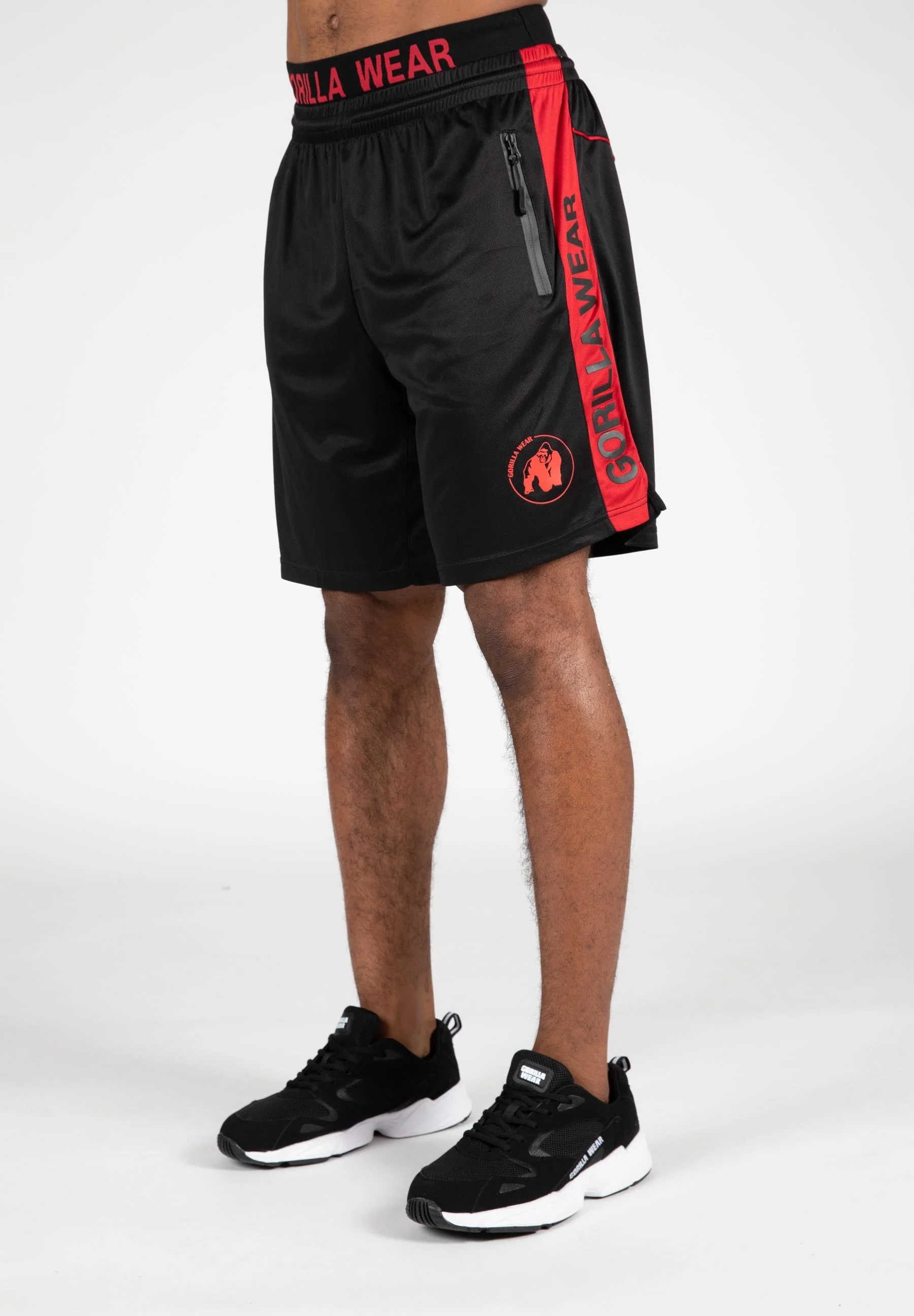 Gorilla Wear - Atlanta Shorts Black/Red