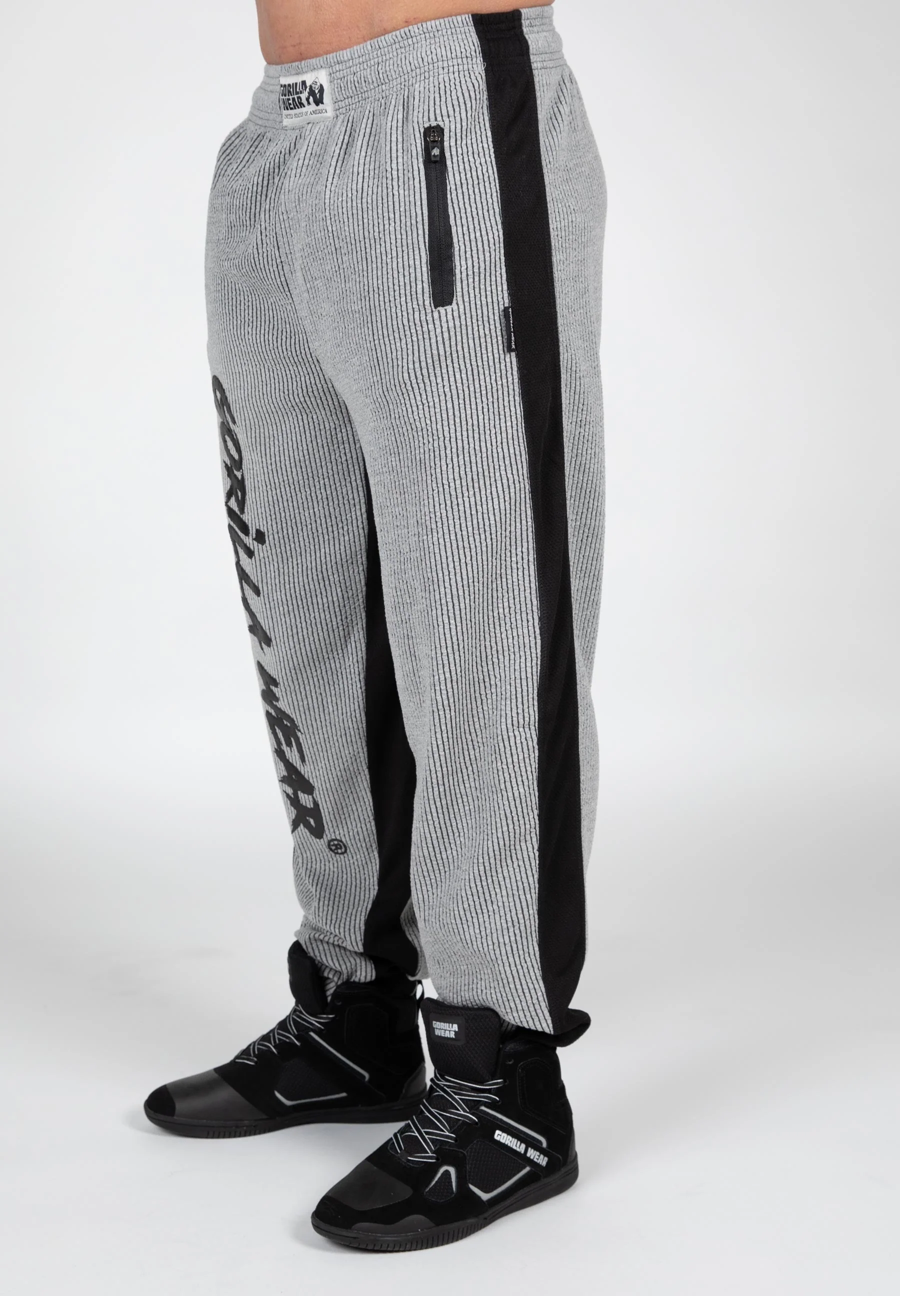 Gorilla Wear - Augustine Old School Pants - Gray - Image 2