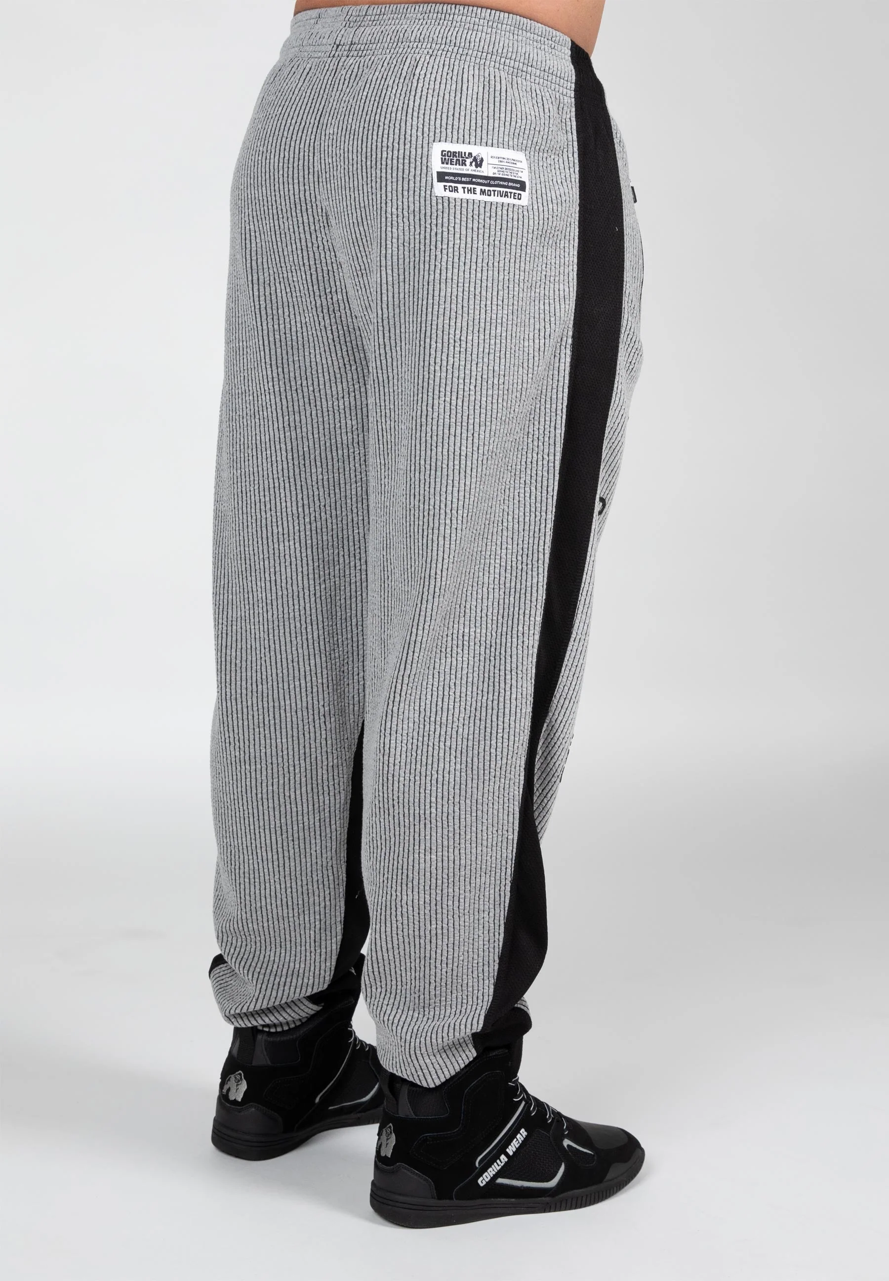 Gorilla Wear - Augustine Old School Pants - Gray - Image 3