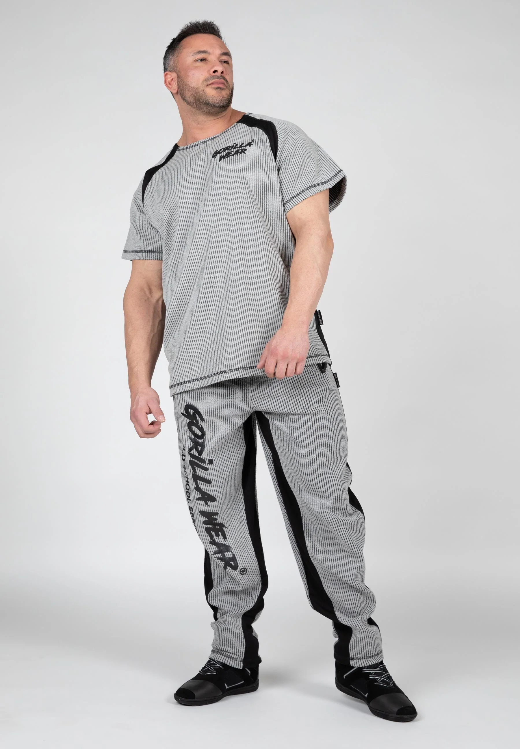 Gorilla Wear - Augustine Old School Pants - Gray - Image 4