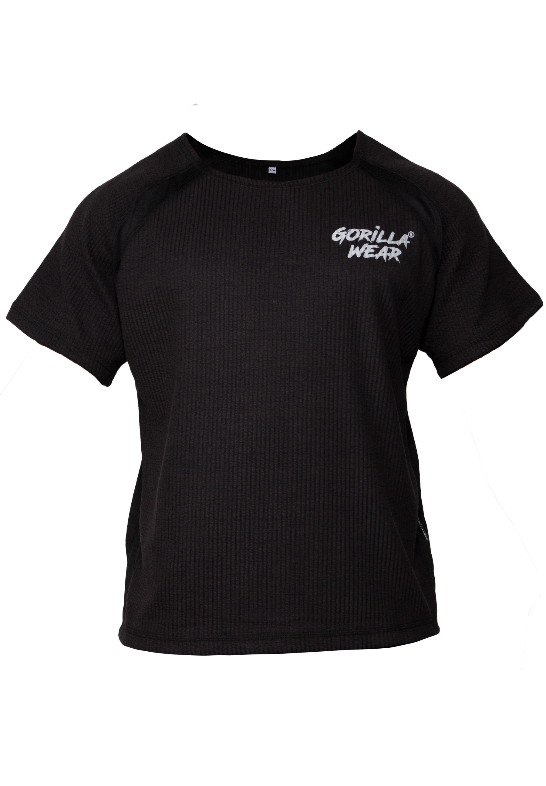 Gorilla Wear - Augustine Old School Workout Top - Black - Image 7