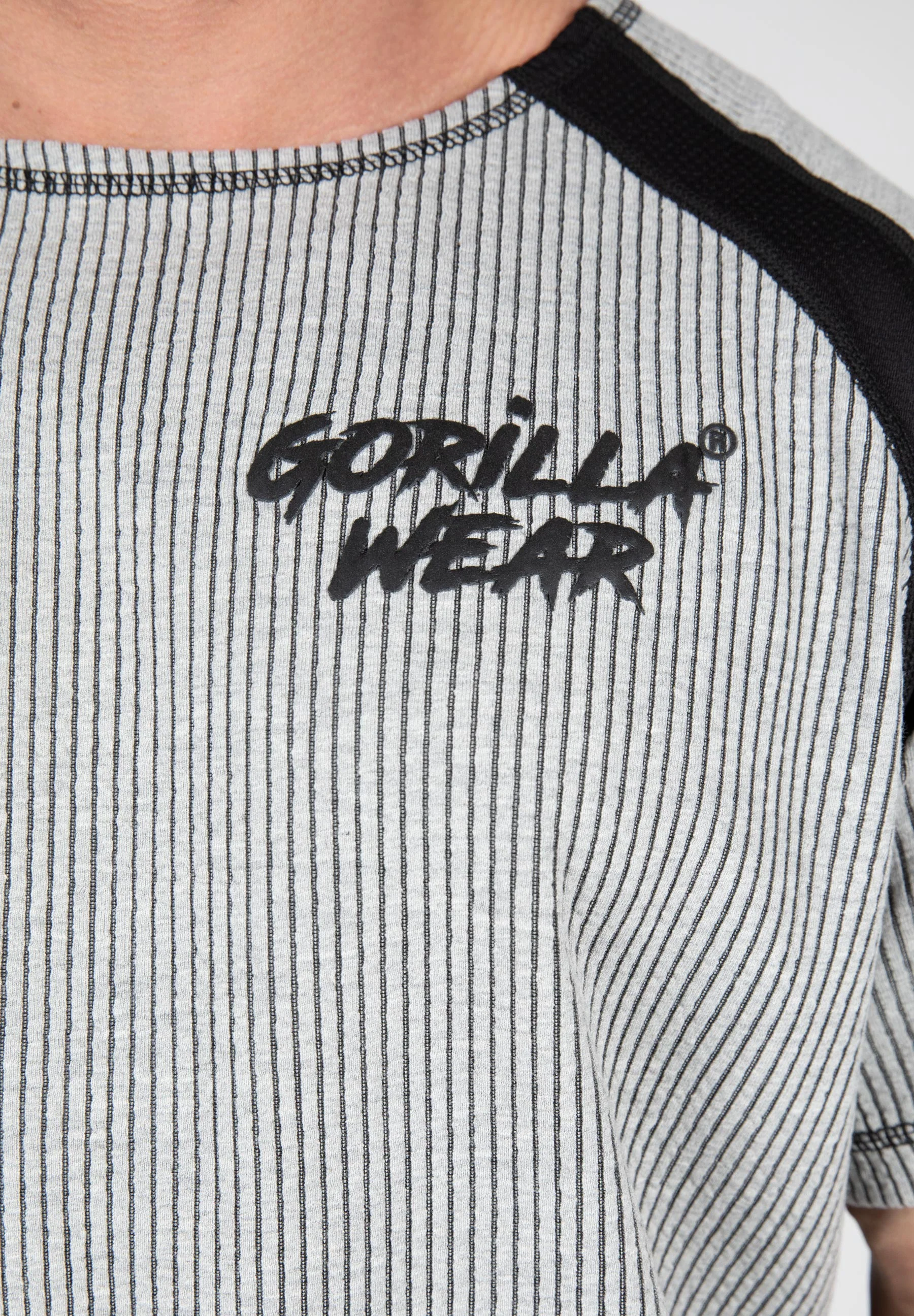 Gorilla Wear - Augustine Old School Workout Top - Gray - Image 4