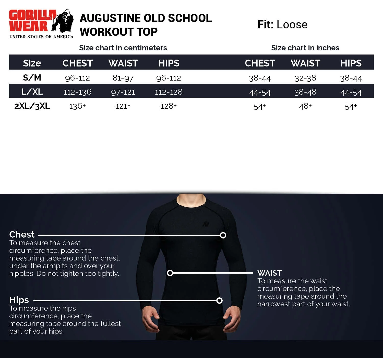 Gorilla Wear - Augustine Old School Workout Top - Gray - Image 8