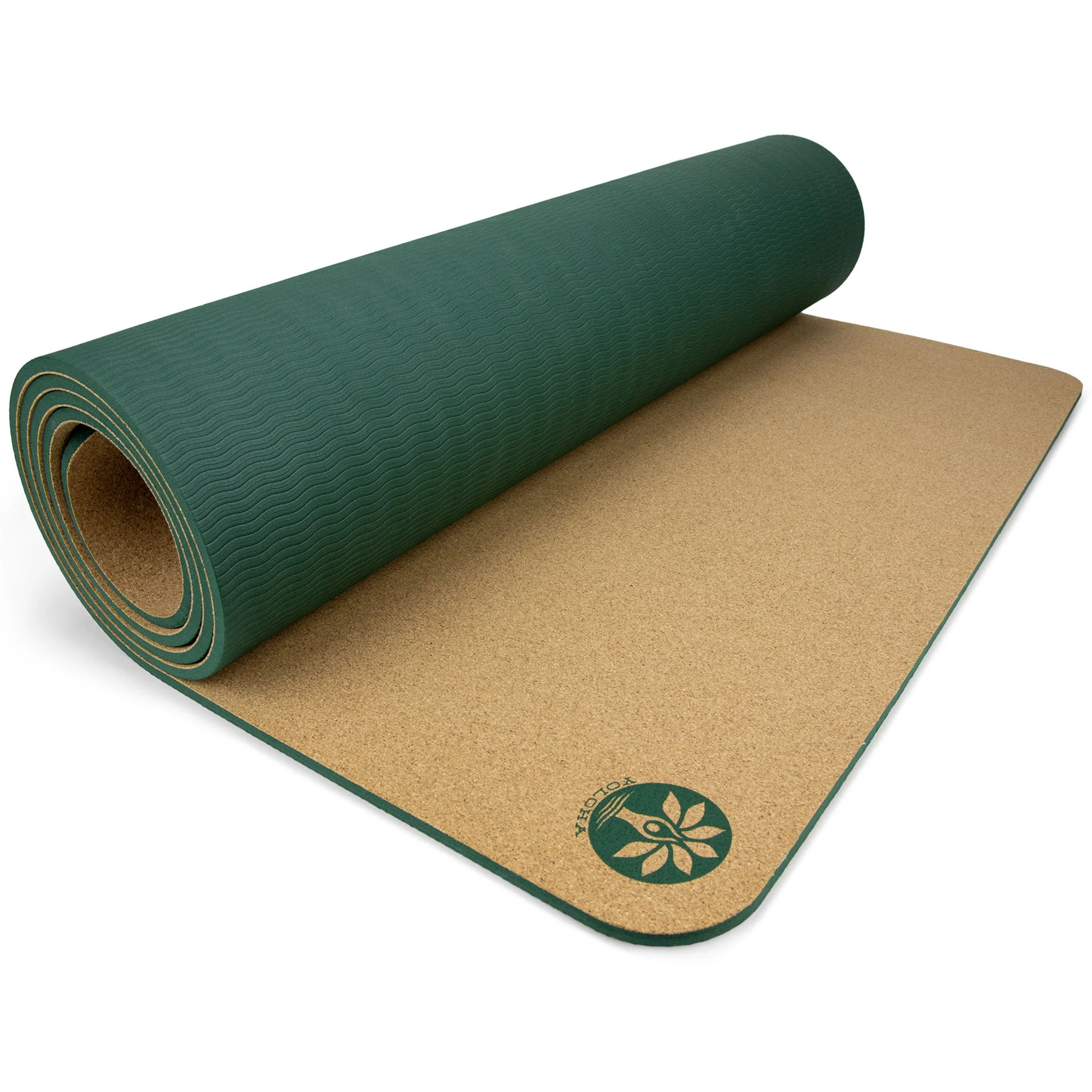 Yoloha Yoga - Aura Cork Yoga Mat - Image 2