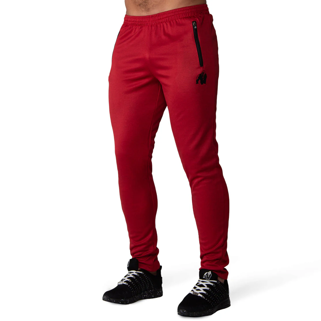 Gorilla Wear - Ballinger Track Pants - Red/Black