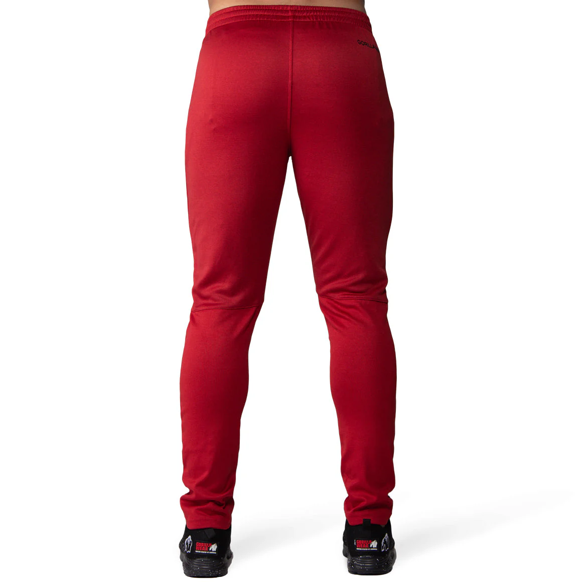 Gorilla Wear - Ballinger Track Pants - Red/Black - Image 2