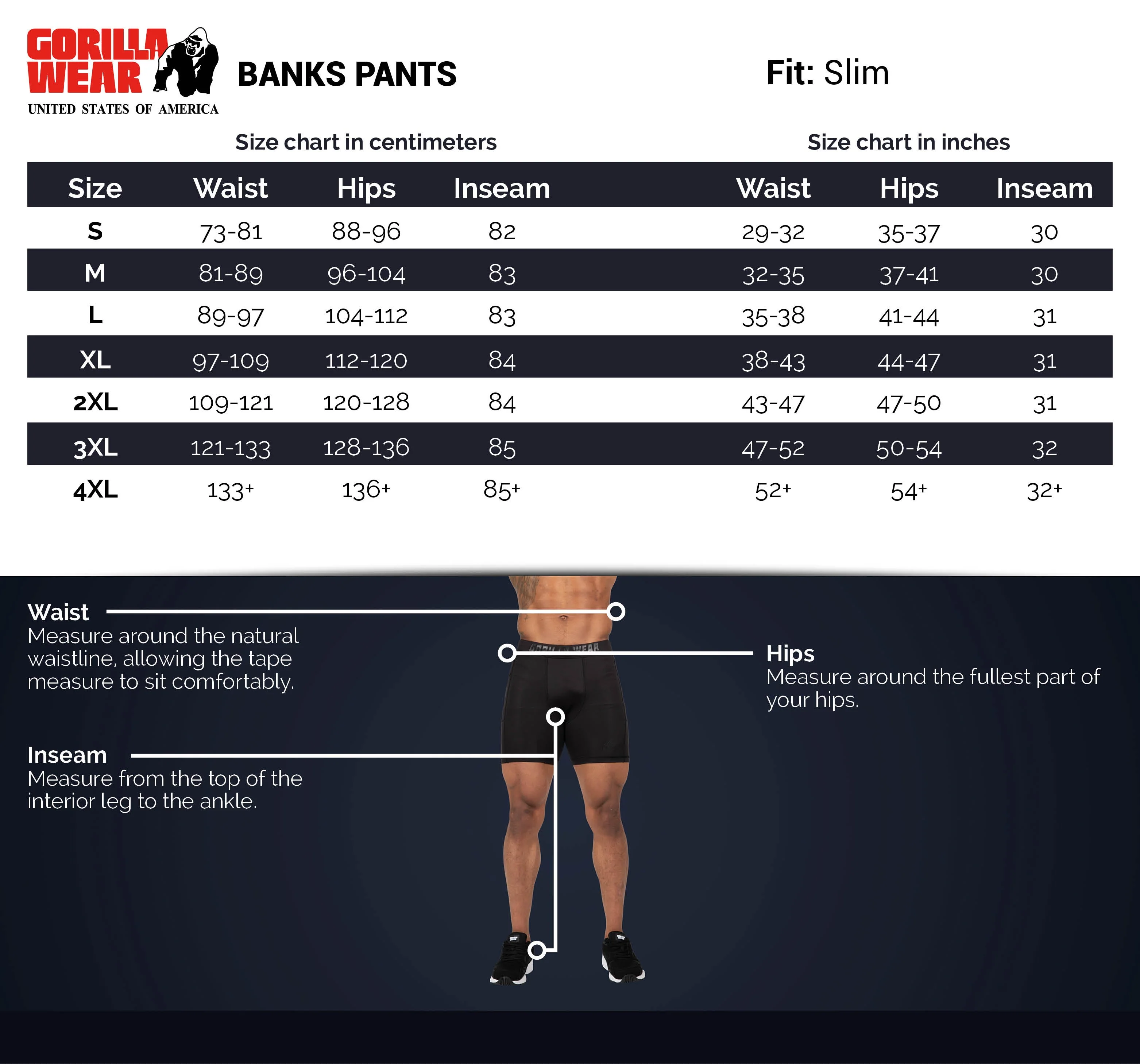 Gorilla Wear - Banks Sweatpants - Burgundy Red/Black - Image 6
