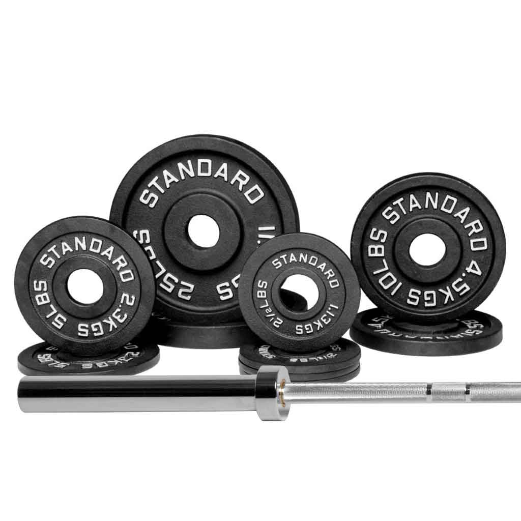 Barbell Standard - Barbell 1000 Compact Barbell Weight Sets - Image 15
