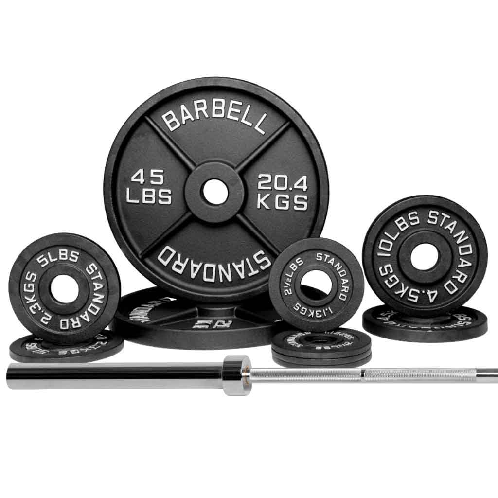 Barbell Standard - Barbell 2000 Power Barbell Weight Sets - Image 16