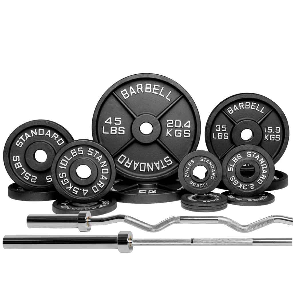 Barbell Standard - Barbell 2000 Power Barbell Weight Sets - Image 21