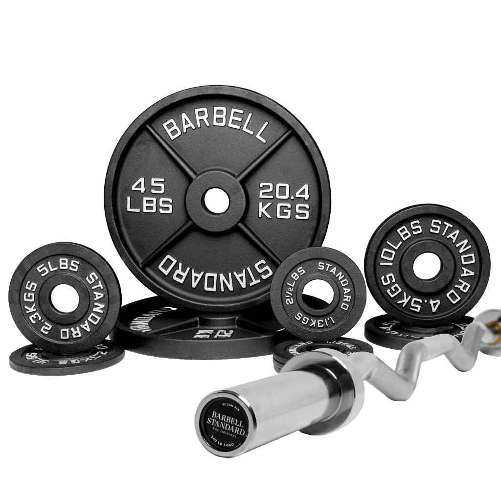 Barbell Standard - Ez Curl Bar Weight Sets - Image 15