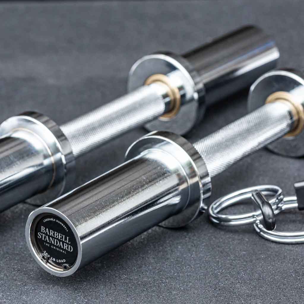 Barbell Standard - Loadable Dumbbell Bars - Pair - Image 6