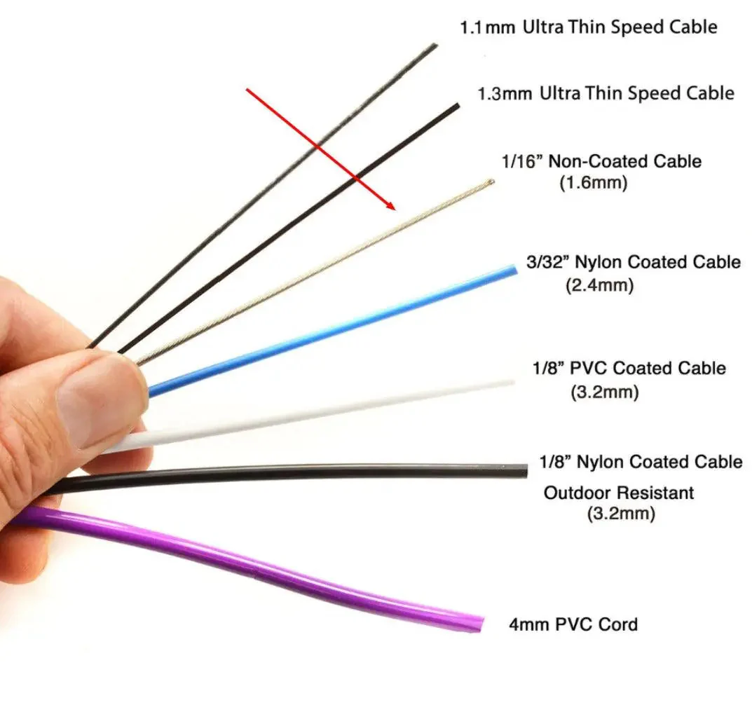 Elite Jumps - Bare Steel Speed Cable - 1.6mm - Image 3