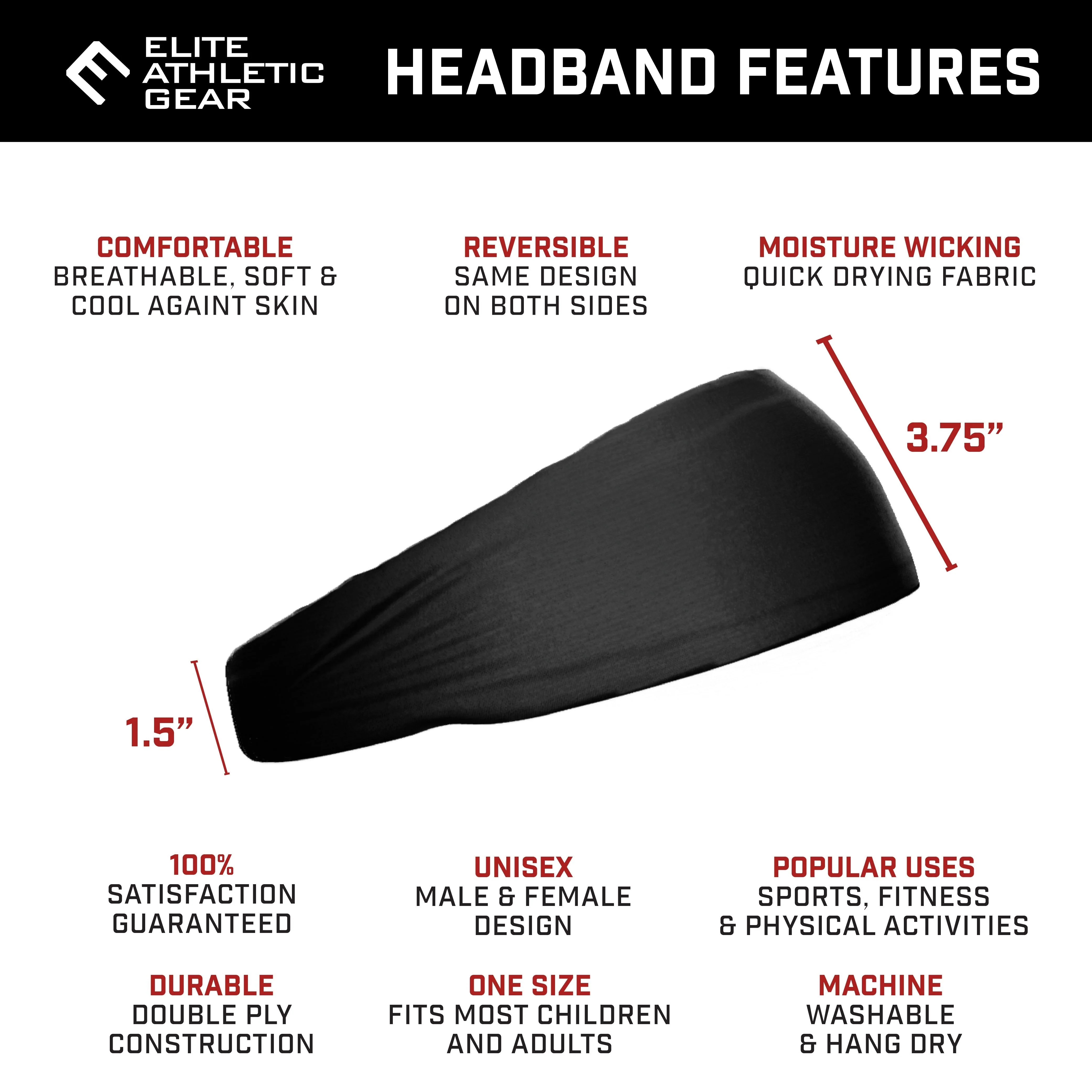 Elite Athletic Gear - Baseball Headband - Image 5