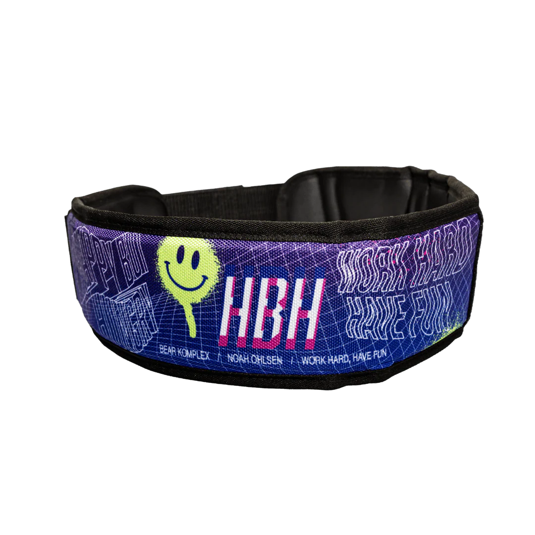 Bear KompleX - Bear KompleX "APEX" Premium Leather Belt - Noah Ohlsen "Happy But Hungry"
