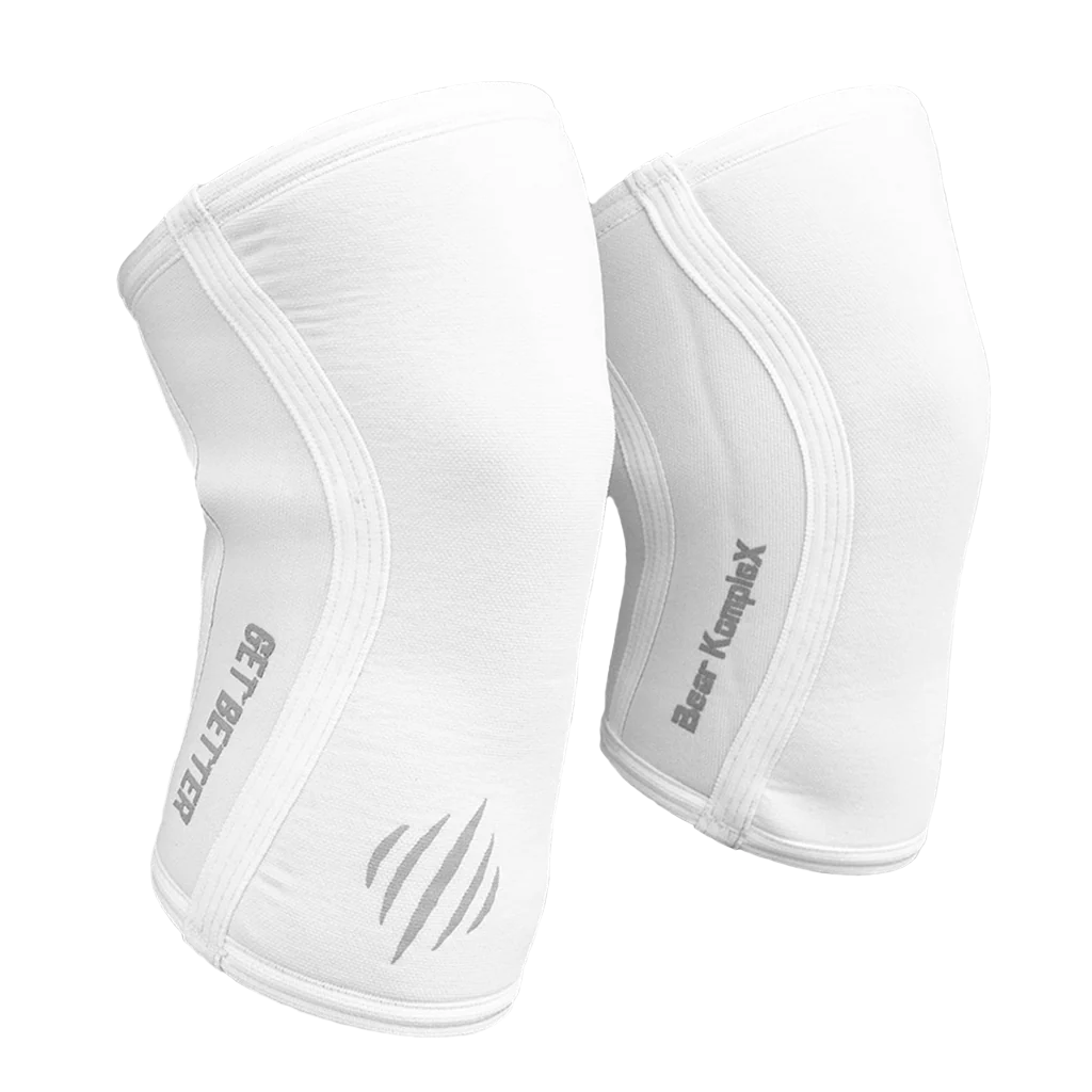 Bear KompleX - Bear KompleX Knee Sleeves- White